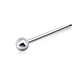 1.6mm Ball Straight Nose Stud Silver NSKA-61